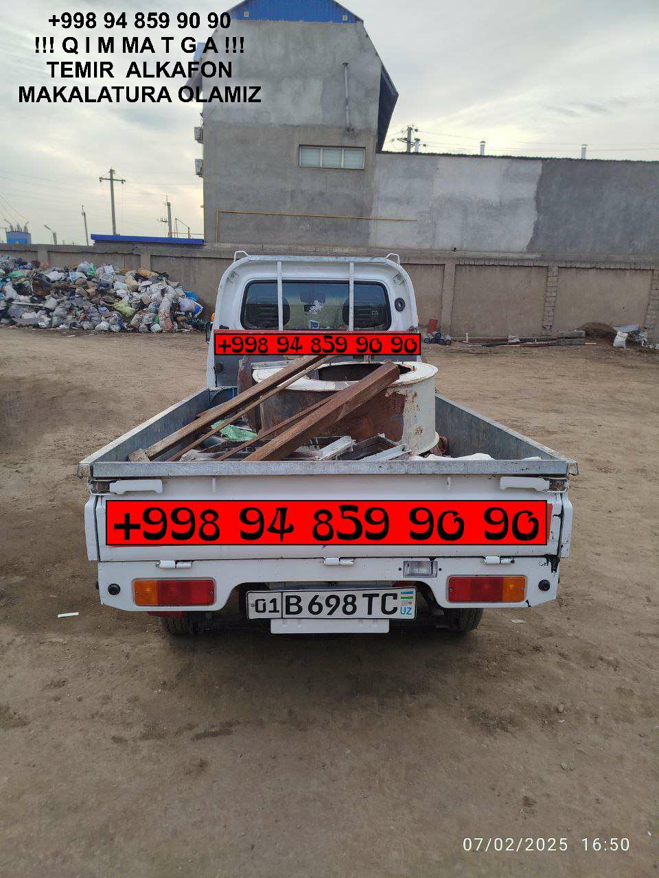 Metallolom qabul qilish Uchtepa