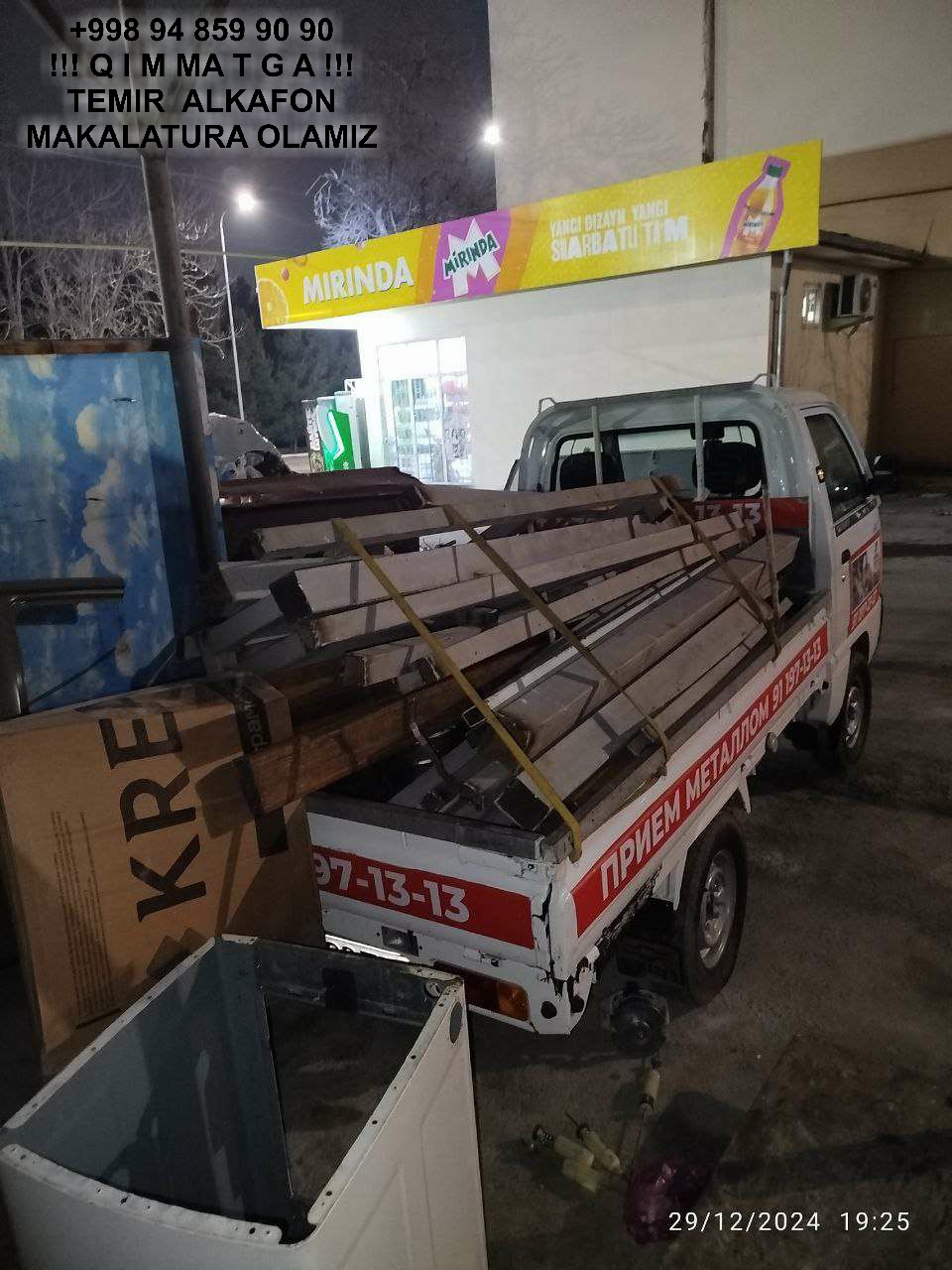 Metallolom qabul qilish Oqqorgon