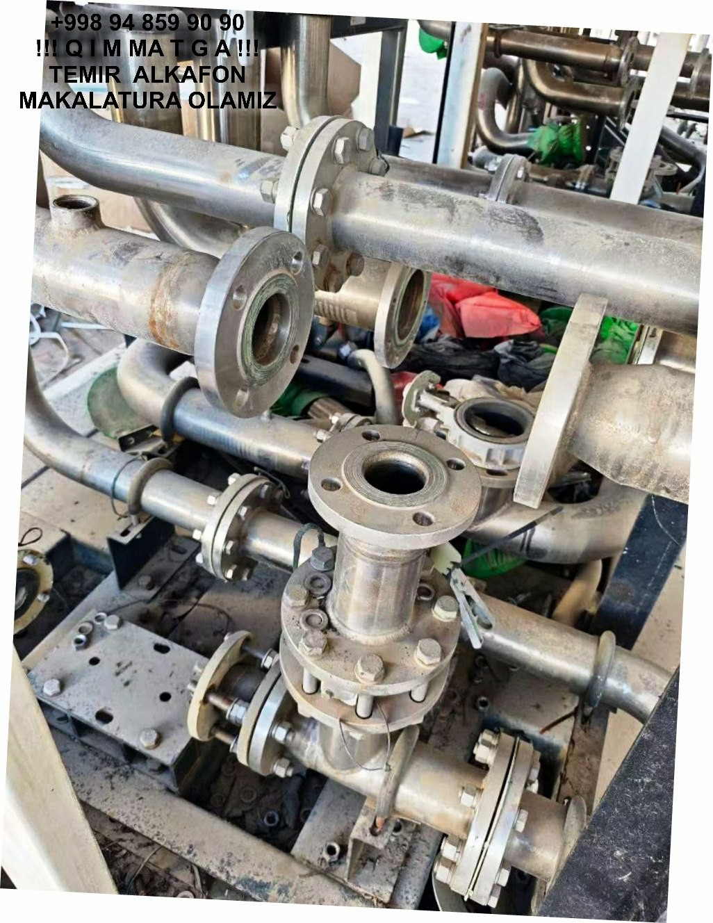 Metallolom qabul qilish Ortachirchiq