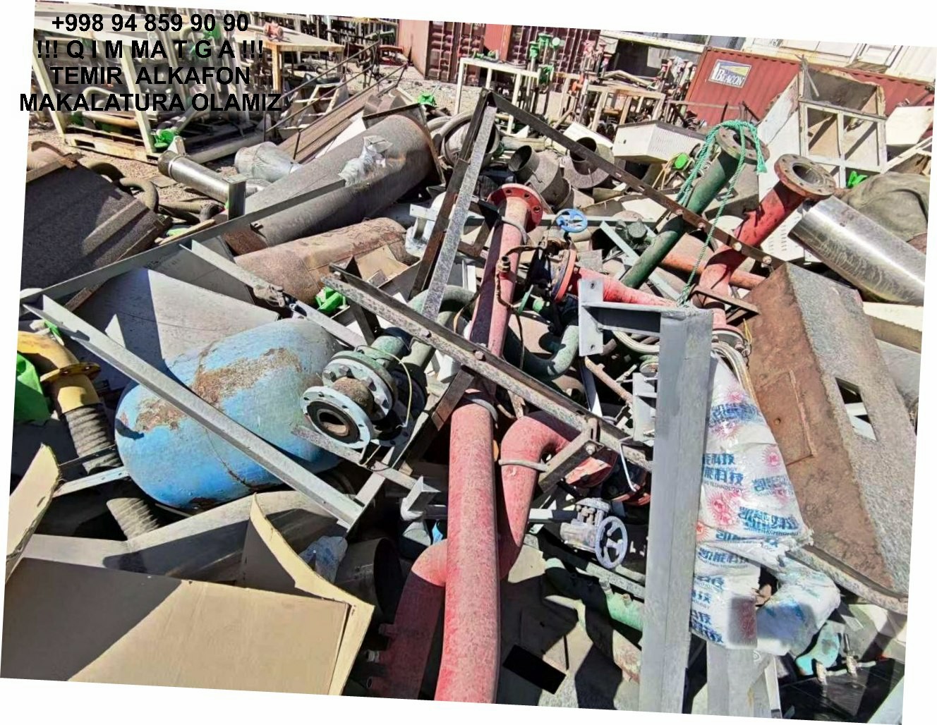 Metallolom qabul qilish Bostonliq